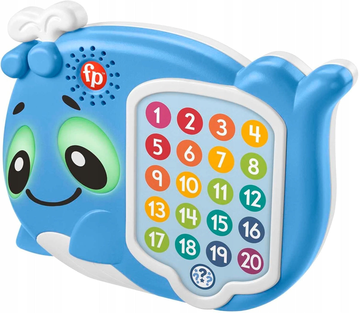 FISHER-PRICE baleine interactive lumières 120 mélodies phrases ALLEMAND