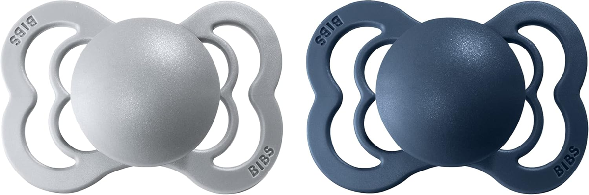 BIBS SUPREME sucettes apaisantes en caoutchouc 0-6 mois SYMÉTRIQUES