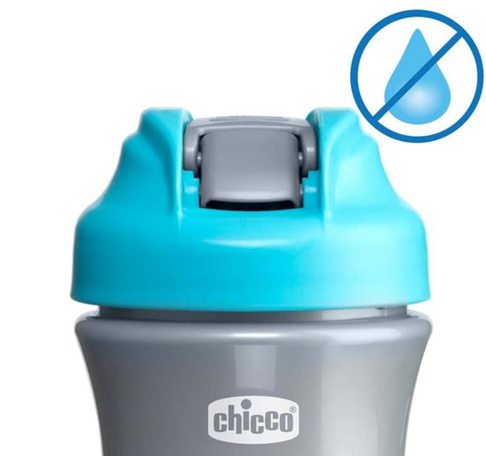 CHICCO Pop-up Cup kubek niekapek z ustnikiem i słomką 350 ml 2 l+