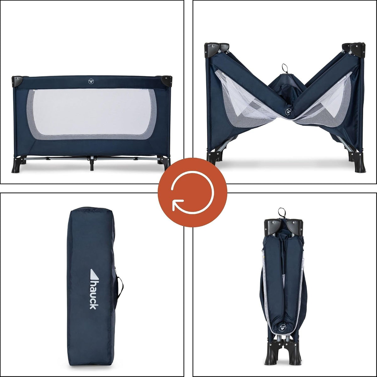 Hauck Dream N Play Plus lit parapluie 120x60 jusqu’à 15 kg