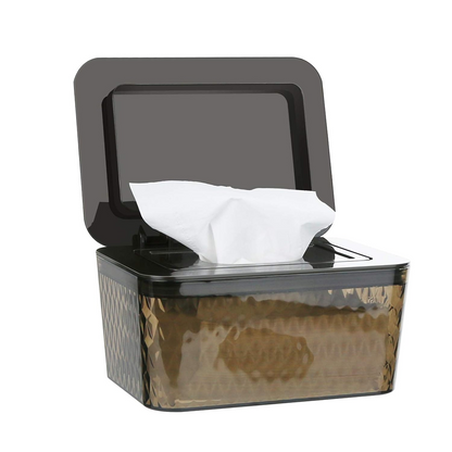 WHCHIY boîte pour lingettes humides avec joint d’étanchéité et couvercle 12,5 x 17,5 x 9,5 cm