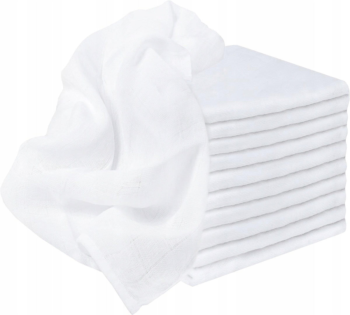 NATUREMARK Musselinwindeln 70 cm x 70 cm x 9 Stück