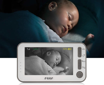 REER BabyCam L vigilância eletrónica digital para bebé vídeo 4,3" TFT FHSS