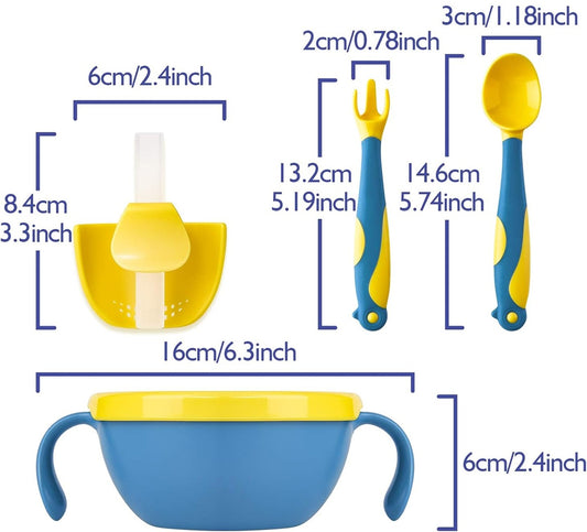 HAHALAND food container and drinking cup with cutlery