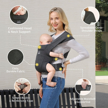 MOMTORY nosidełko ergonomiczne 3 - 12kg