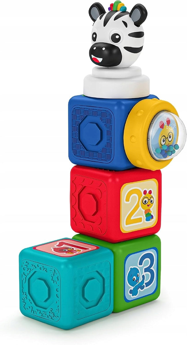 BABY EINSTEIN Connectables Add & Stack blocs magnétiques 6 pièces