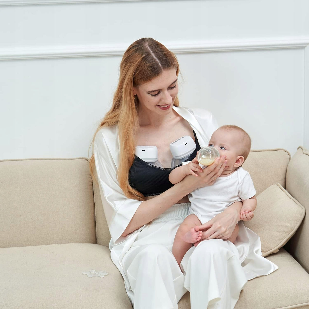 BELLABABY laktator elektryczny muszlowy bezprzewodowy