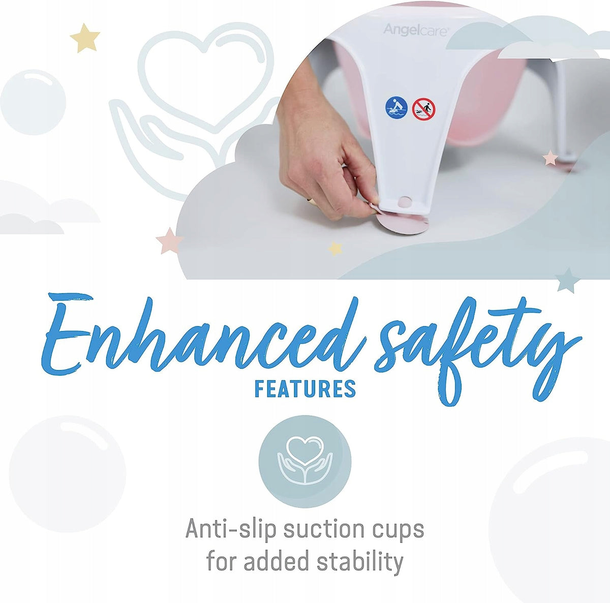 ANGELCARE insert de bain jusqu'à 9 mois