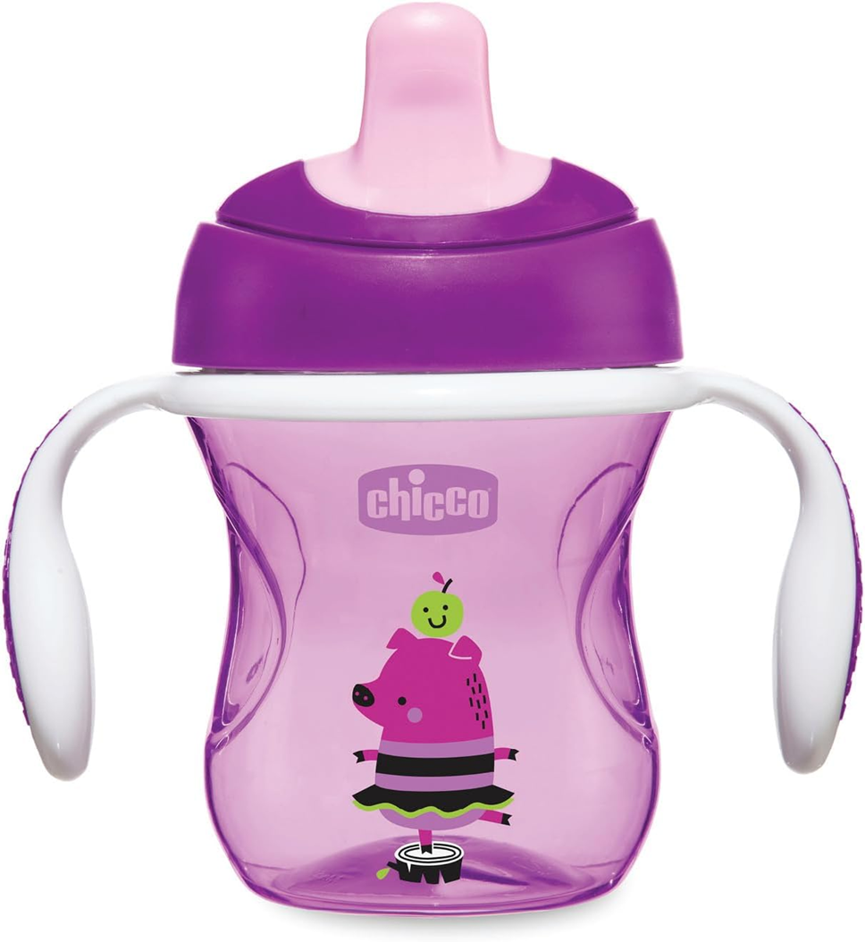 CHICCO Training Cup kubek niekapek z ustnikiem 200 ml 6 m+