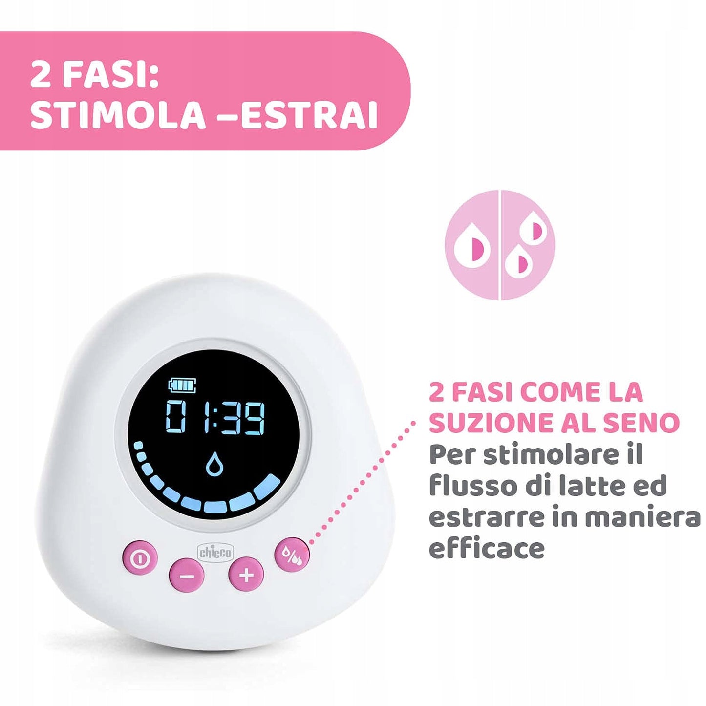CHICCO NaturallyMe LAKTATOR elektryczny – zdjęcie produktu 3