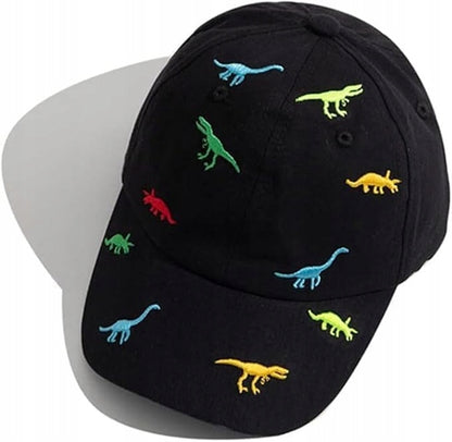 DINOZAURY regulowana letnia czapka z daszkiem 2-6 lat