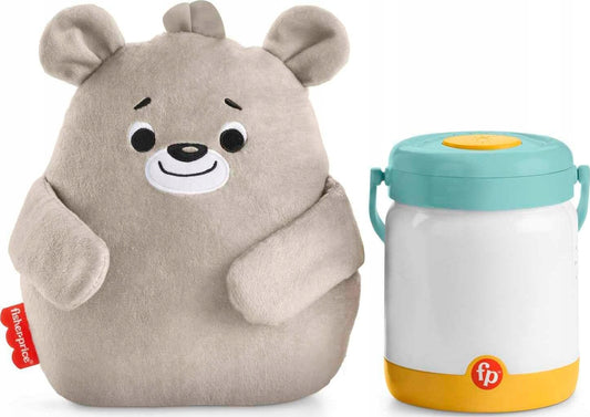 FISHER-PRICE uspokajacz przytulanka dźwięki projektor lampka ze świetlikami
