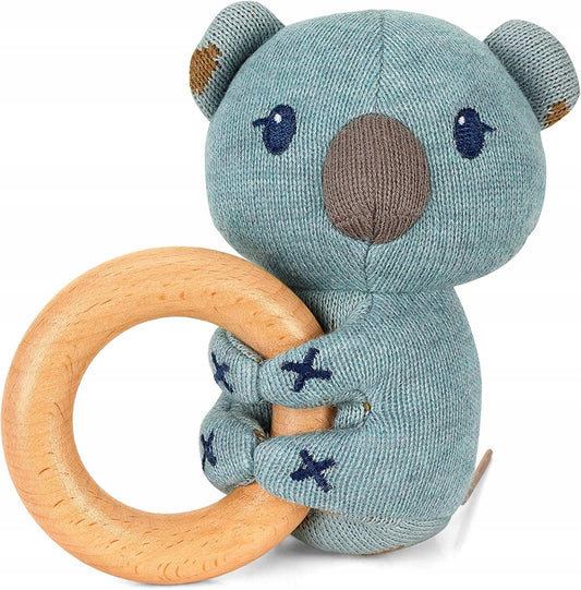 STERNTALER agarrador de algodón y madera KOALA 12 cm