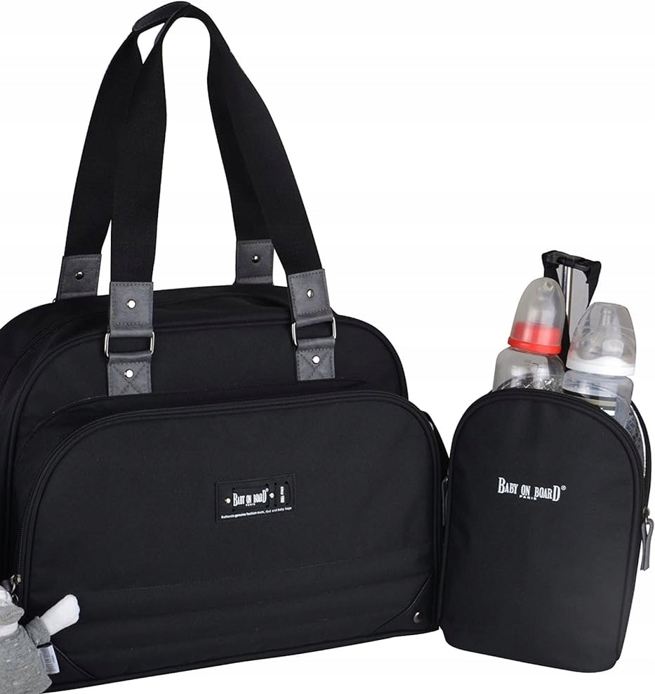 URBAN CLASSIC Baby on Board sac à langer pour poussette + accessoires