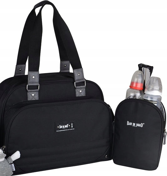 URBAN CLASSIC Baby on Board sac à langer pour poussette + accessoires