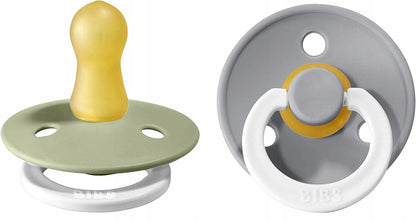 Tétine en caoutchouc phosphorescente BIBS Colour Glow 0-6m