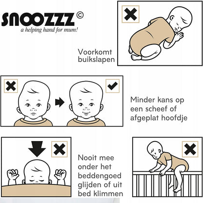 SNOOZZZ pozycjoner snu wspomaganie przy refluksie