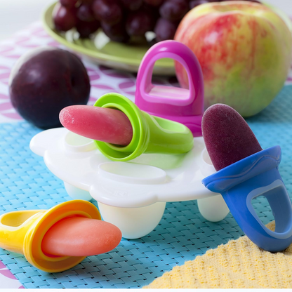 NUBY Eisform in Schnullerform, 4 Stück + Gefrierablage – Produktfoto 7