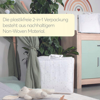 KOLIBRI weiche Wickelauflage 77 x 75 cm mit abnehmbarem Bezug – Produktfoto 4