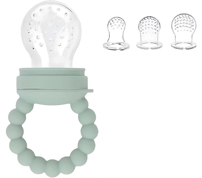 STONNY anneau de dentition distributeur de fruits pour bébés + 3 embouts 3-24 mois