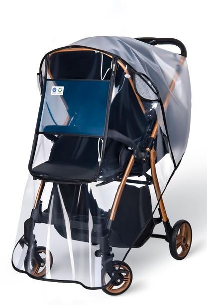 BEMECE housse de pluie universelle pour poussettes avec fenêtre