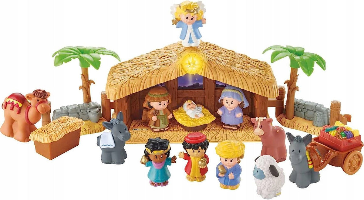 FISHER-PRICE Kerststal Little People