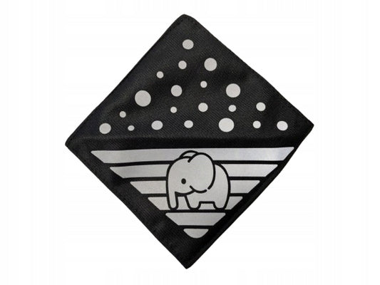 VELOTA réflecteurs à scratch pour poussette 12 x 12 cm 4 pièces SOLEIL
