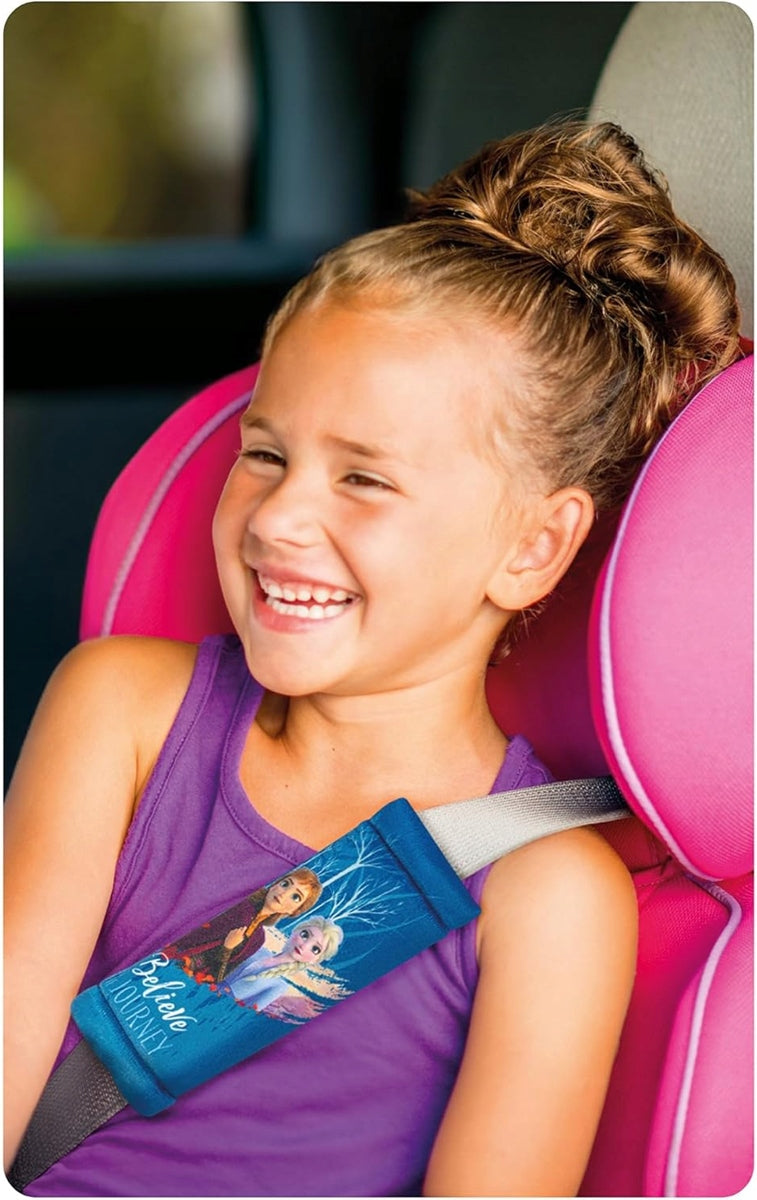 DISNEY La Reine des Neiges II coussin protège-ceinture pour siège auto ELSA et ANNA