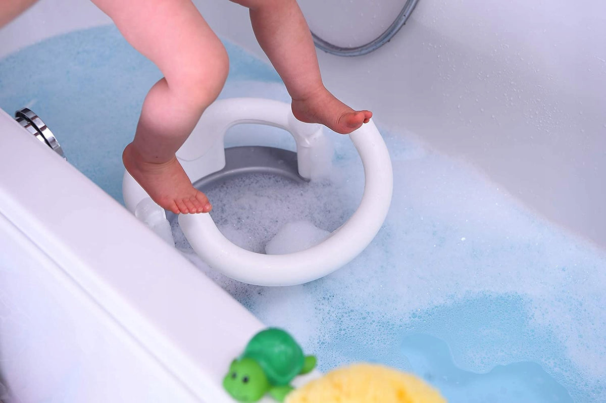ROTHO Babydesign krzesełko do kąpieli 13kg "O, białoszare, do wanienki dla dziecka