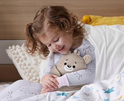 FISHER-PRICE uspokajacz przytulanka dźwięki projektor lampka ze świetlikami, pluszowy miś do snu dla dziecka
