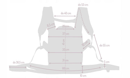 MOMI COLLETE porte-bébé ergonomique de 3 mois à 20 kg