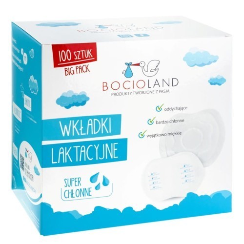 BOCIOLAND wkładki laktacyjne BIG PACK 100SZT "N
