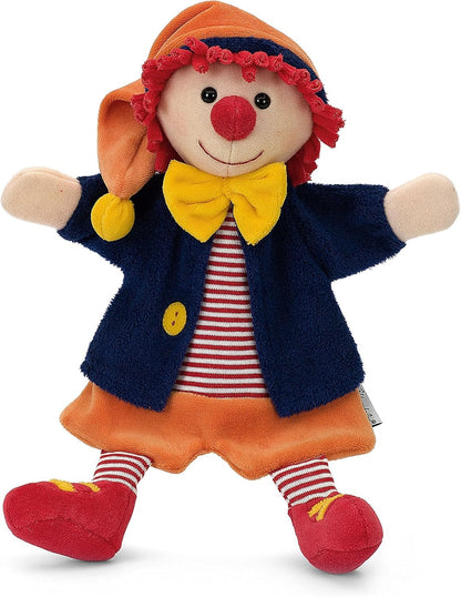 STERNTALER marionnette à main en peluche pour jeux de rôle CLOWN 28 cm