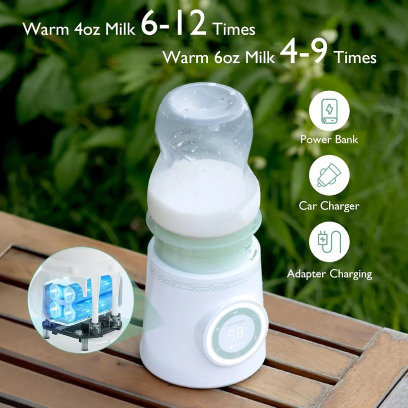 MOMCOZY chauffe-biberon de voyage USB