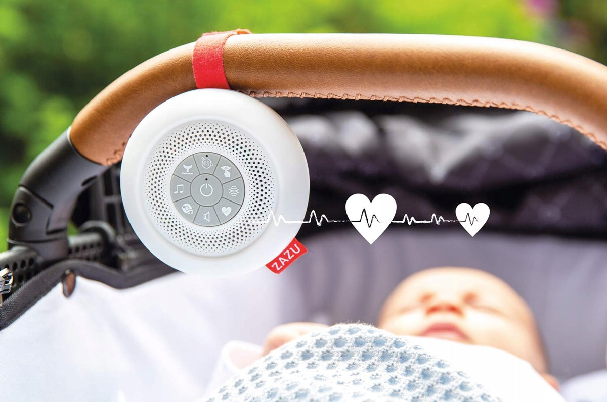 ZAZU Suzy compact apaisant portable pour bébé avec boîte à musique 6 sons
