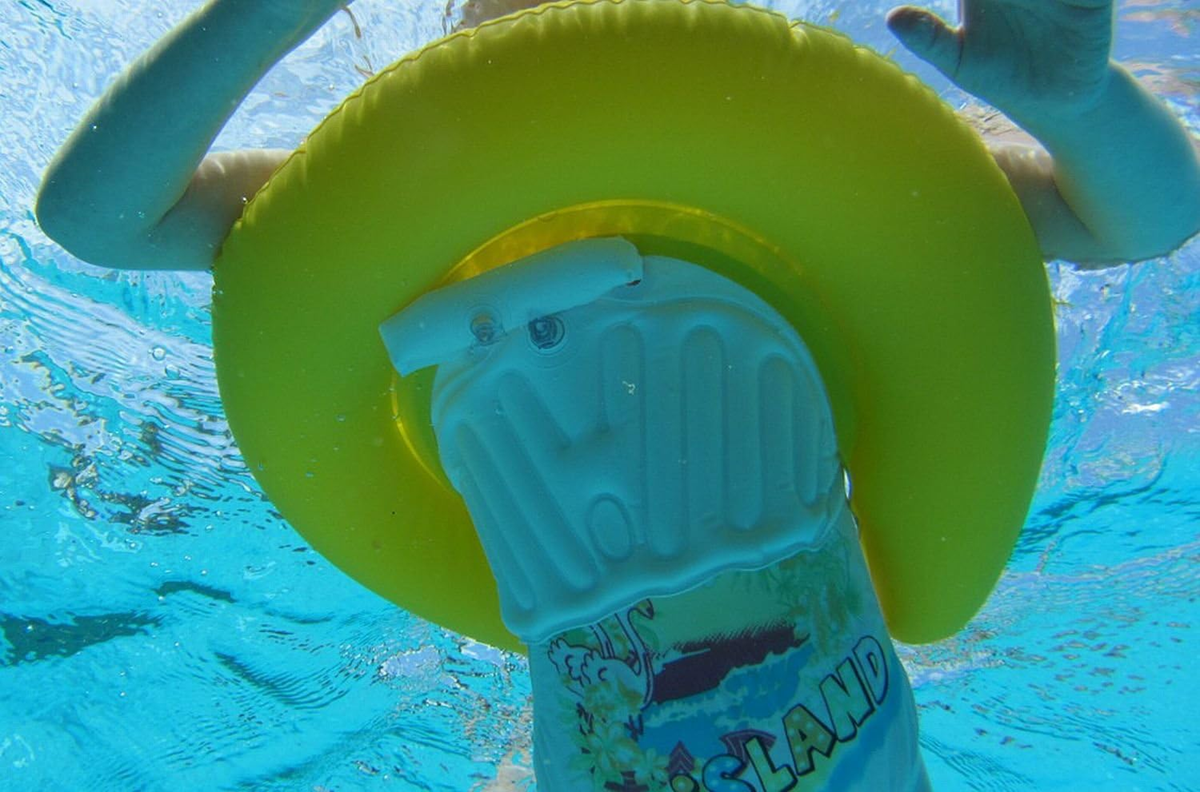 FREDS Swimtrainer bouée d'apprentissage de la natation 4-8 ans 20-36 kg