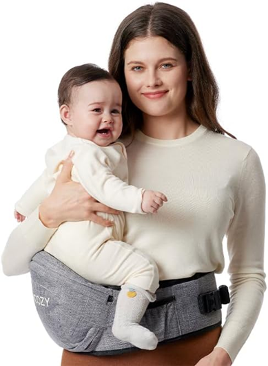 MOMCOZY porte-bébé siège de hanche jusqu'à 20kg