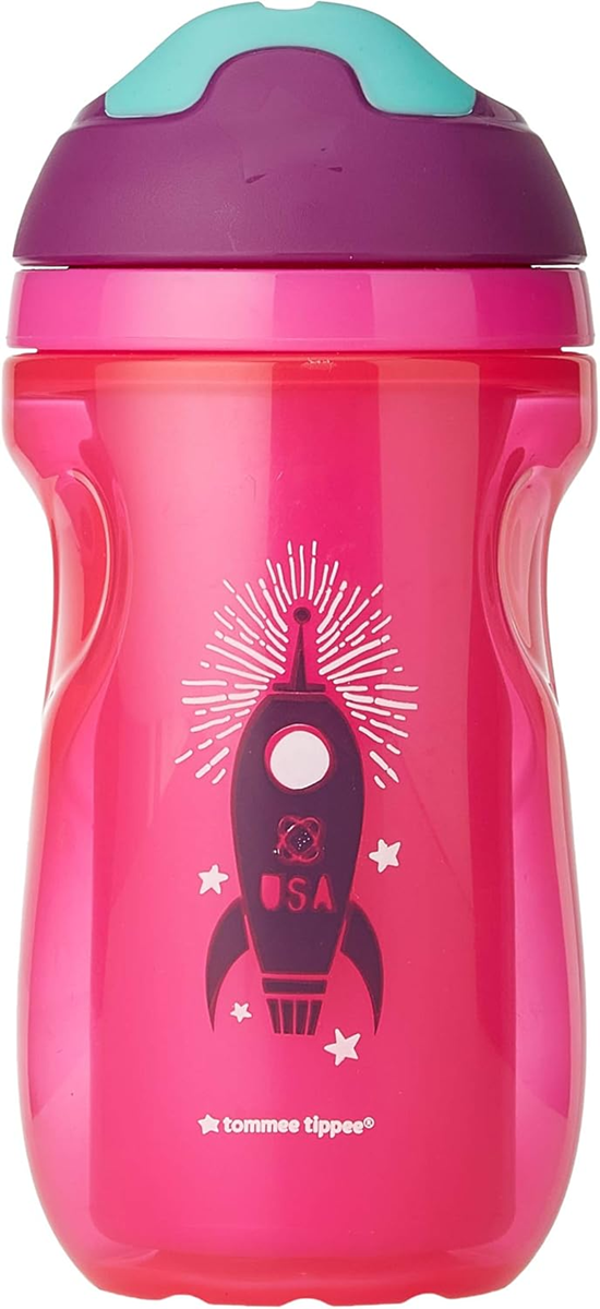 TOMMEE TIPPEE Gobelet isotherme anti-fuite avec bec 260ml 12m+