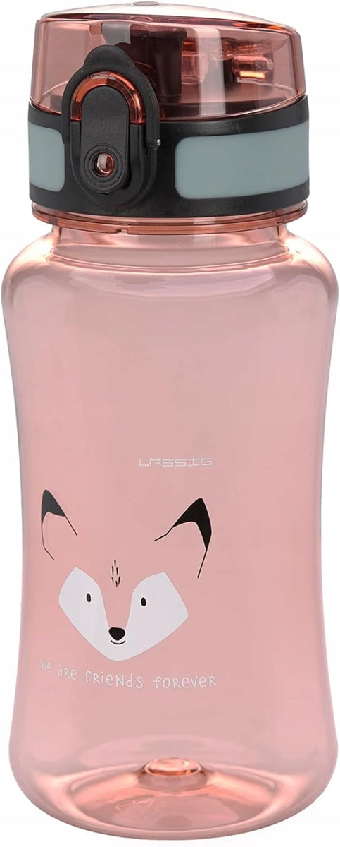 LASSIG Let's Be Wild butelka z pokrywką otwieraną kliknięciem 460 ml