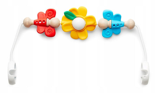 BABYBJORN Flying Friends drewniano-plastikowy pałąk do leżaczka 31 cm