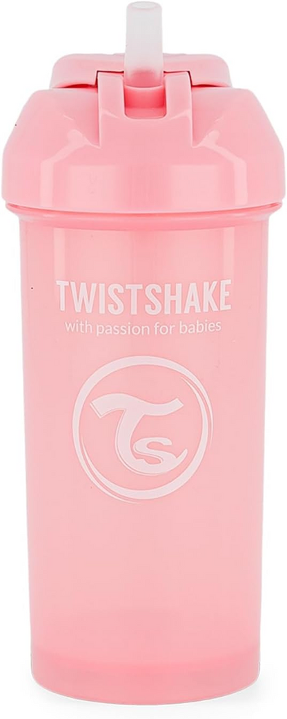 TWISTSHAKE Gobelet avec paille anti-fuite 360 ml 6 m+