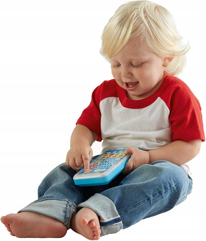 FISHER-PRICE FPR14 "nagraj wiadomość" smartfon interaktywny J.NIEMIECKI