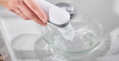 NUVITA aspirateur nasal avec lampe et musique + 3 embouts, étui et pince "O"
