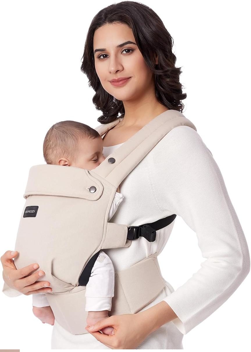 MOMCOZY marsúpio para recém-nascidos e bebés 3-20kg ajustável