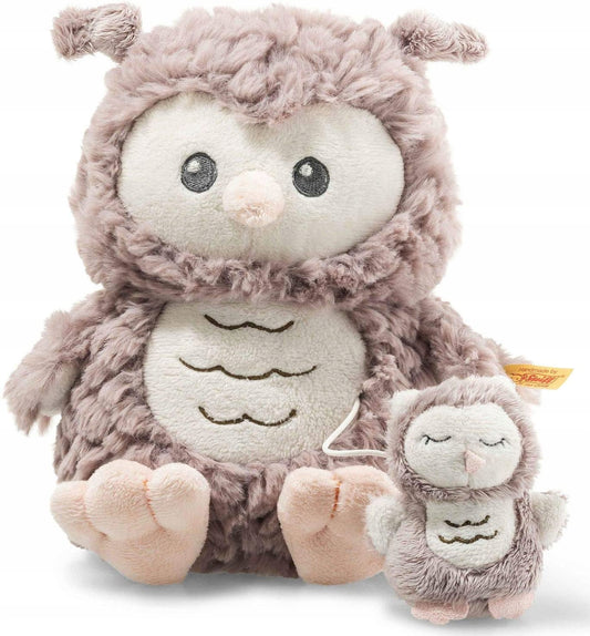 STEIFF Búho Ollie peluche con caja de música 21 cm