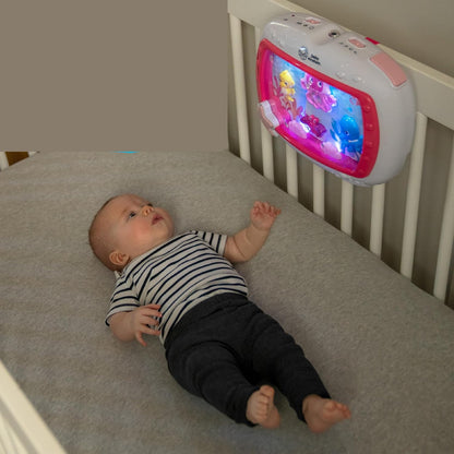 BABY EINSTEIN Rêves marins boîte à musique avec lumières + télécommande, 22 x 29 cm