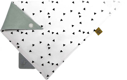 LASSIG bandana avec anneau de dentition en silicone 0-12 mois