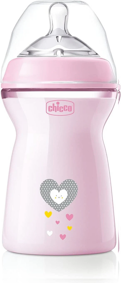 CHICCO NaturalFeeling butelka 330 ml 6 m+ szybki przepływ