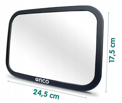 ONCO miroir de voiture pour surveiller bébé 17,5 x 24,5 cm