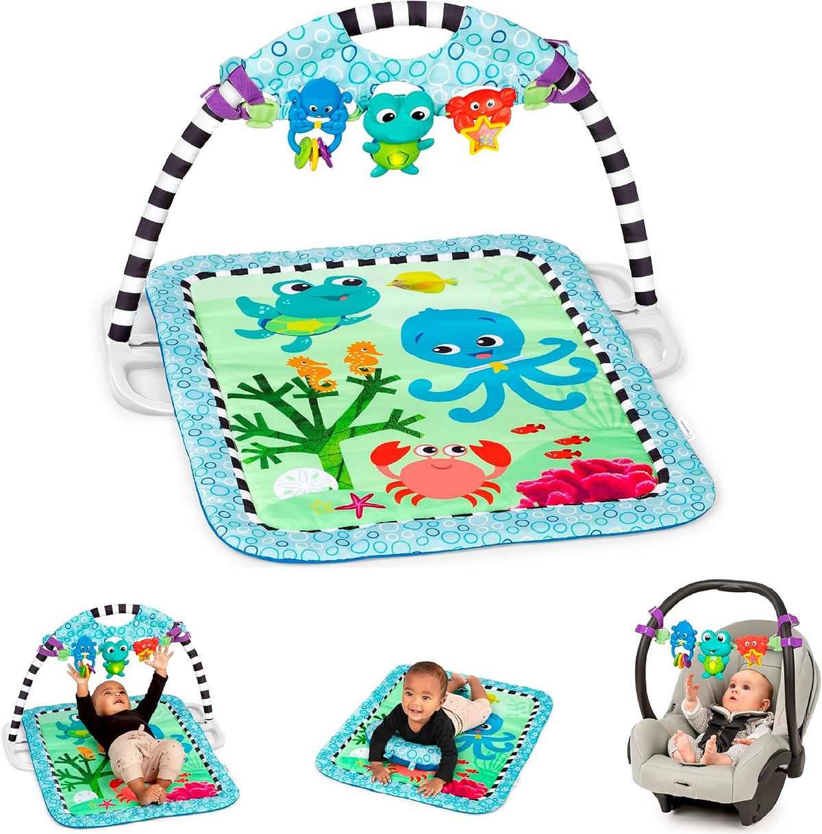 BABY EINSTEIN Neptune's Discovery Reef 3-in-1 educational play mat 0+